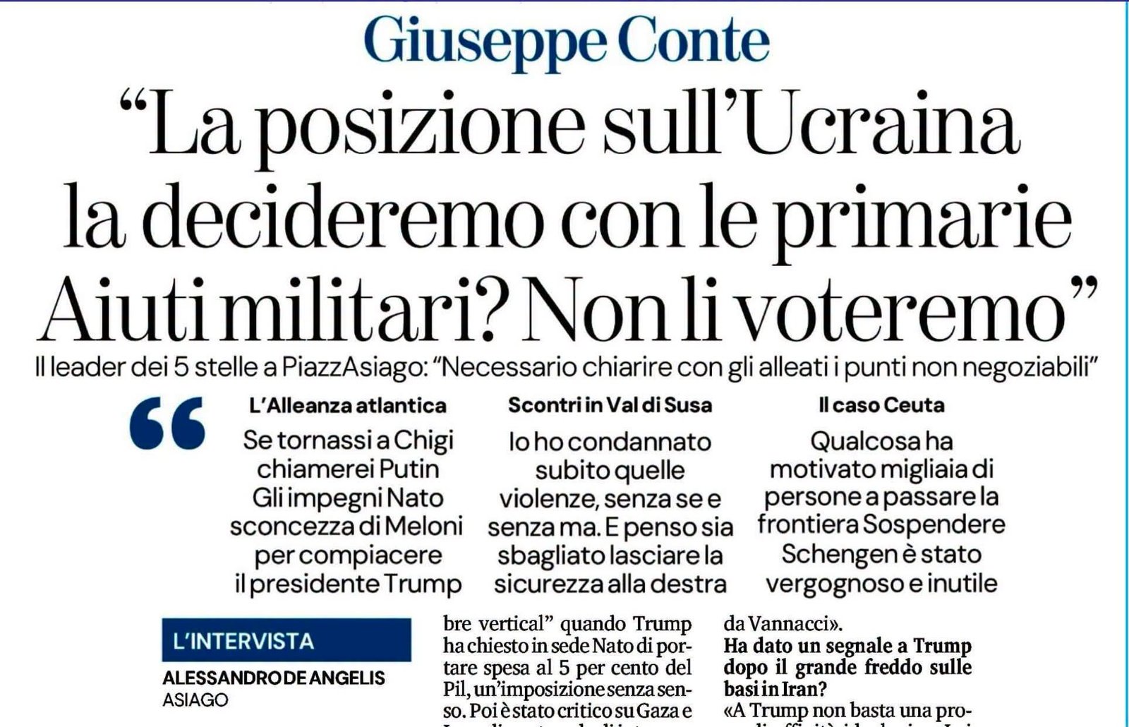 Chi ha paura del popolo? Perché la proposta di Giuseppe Conte serve ad affrontare le divergenze interne alla coalizione progressista